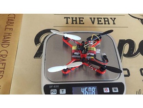 85mm brushed micro quad light weight 3d printing 8520 fpv motor diydrones drone racing f3evo microdrone quadcopter sp f3 3d print model - Mito3D