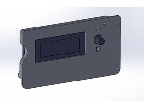 xtlw2 pantalla soporte Impresora 3d accesorios extendido 3d print model - Mito3D