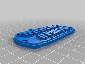 n dimamom keychains customized 3d print model - Mito3D