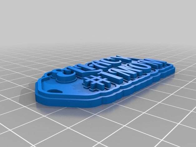 eliacymom llaveros personalizado 3D print model - Mito3D