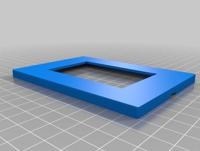 bticino matix anahtar basit kapak yedek parça ışık anahtarı röle 3d print model - Mito3D