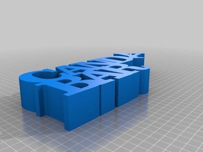 candybar Skulpturen kundengebundene 3d print model - Mito3D