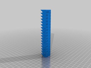 my customized speed calibration tower 3d printing tests 3d print model - Mito3D