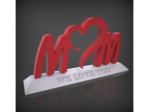mother s day office 3d print model - Mito3D