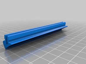 2020 10mm led strip holder 3d printer accessories vase mode 3d print model - Mito3D