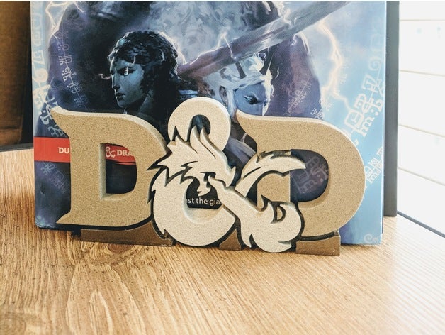 d&d bookend decor bookshelf 3D print model - Mito3D