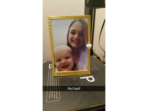 mother's day 2018 4x6 portrait frame decor gift mother mothers 3d print model - Mito3D
