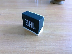 jbl go - bluetooth speaker wall mount audio mounted 3d print model - Mito3D