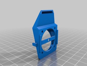 monoprice mini delta fan shroud 3d printer parts mpmd mp 3d print model - Mito3D