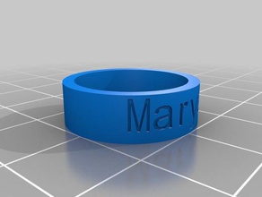 n6 les anneaux personnalisé 3d print model - Mito3D