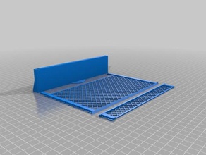 pit fence wall complete 3d printing 3d print model - Mito3D