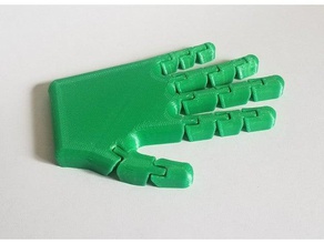 flexi mano giocattoli meccanici 3d print model - Mito3D