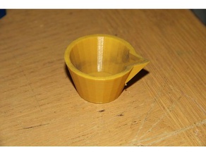small pot hand tools container 3d print model - Mito3D