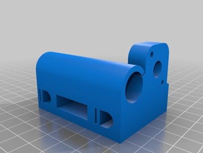 hic lado derecho z-x eje del soporte Impresora 3d de las piezas hictop z-eje 3d print model - Mito3D