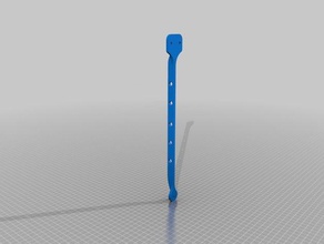 hanger rack wall mount household 3d print model - Mito3D