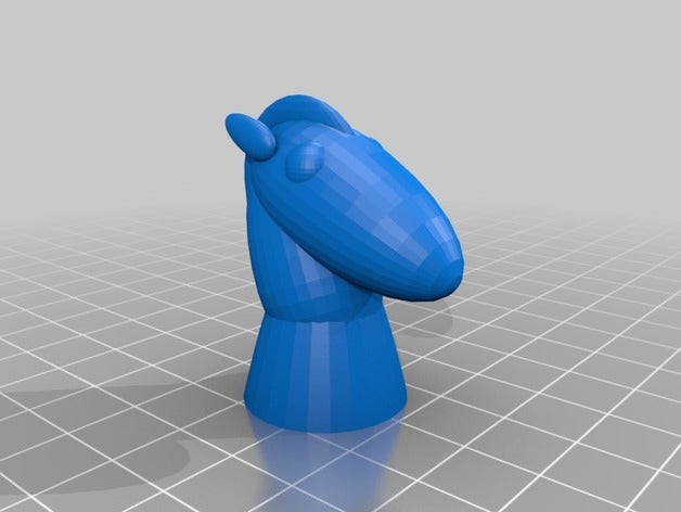 cavaliere di scacchi 3D print model - Mito3D