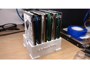 2 5 inch hdd holder computer 3d print model - Mito3D