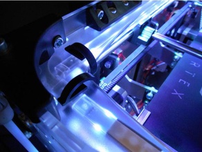 clip-led-Licht velleman k8400 Die 3d-Drucker led-Halter 3d print model - Mito3D