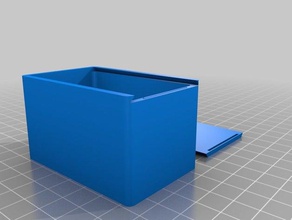 lora box 2 containers customized 3d print model - Mito3D