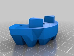 kossel base stand flex dampener 3d printer accessories mini 3d print model - Mito3D