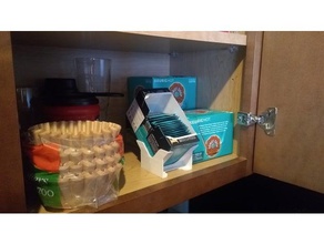 tea box bag holder dispenser kitchen & dining 3d print model - Mito3D