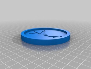 tinkerbell coaster kitchen & dining drink 3d print model - Mito3D