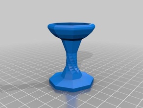 candle stand art 3d print model - Mito3D