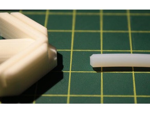 ptfe tube de 45 taillant gabarit 4mm od 2mm id tubes Imprimante 3d accessoires coupe-tube 3d print model - Mito3D