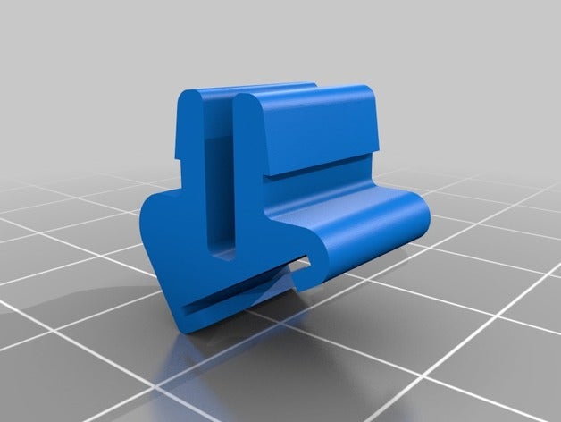 2020 10 mm de bande led clip Imprimante 3d accessoires 10mm extrusion le titulaire la vase mode 3D print model - Mito3D