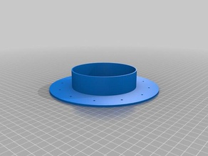 my customized general flange designer household supplies 3d print model - Mito3D