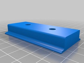 trilho disjuntor din refor ado de engenharia 3d print model - Mito3D