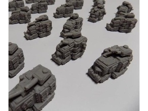 remixed ork Waffe Festung Spiele 40k epic orc warhammer 3d print model - Mito3D