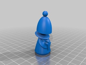 scacchi vescovo di 3d print model - Mito3D