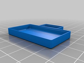 my customized basic project box electronics 3d print model - Mito3D