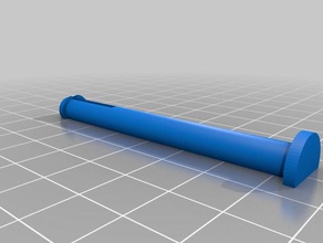 perno bobina cassetto utensili & caselle clip filamento cerniera pin spool 3d print model - Mito3D