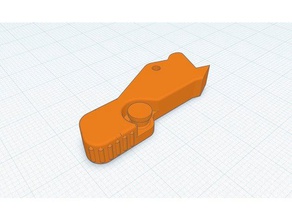 de bajo perfil acortado caliburn mag liberación juguetes mecánicos la revista nerf 3d print model - Mito3D