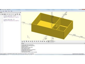 fibonacci box containers boxes storage 3d print model - Mito3D