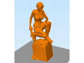 lara croft 3d print model - Mito3D