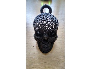 de voronoi crâne art 3d print model - Mito3D