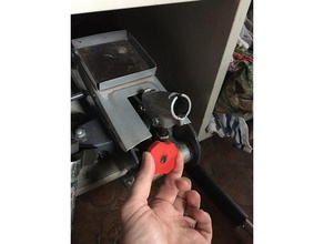 carro de jack botão liberação as ferramentas knob 3d print model - Mito3D