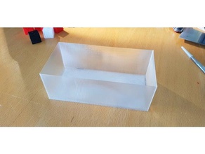 simple box 75x75x55mm 150x75x55mm tool holders & boxes screw storage 3d print model - Mito3D