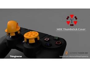 thumbstick cover ps4 controller video games thumbsticks 3d print model - Mito3D