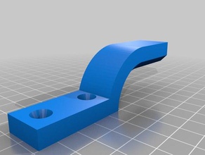 clip fissaggio a parete foglia caricabatterie automotive 3d print model - Mito3D