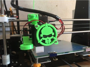 rotor riot fan cover anet a8 3d-Drucker Teile Lüfter-Abdeckung 3d print model - Mito3D