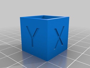 Kalibrierung cube Die 3d-Drucker 3d print model - Mito3D