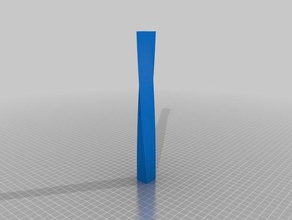 cayan tower dubai Wolkenkratzer 3d print model - Mito3D