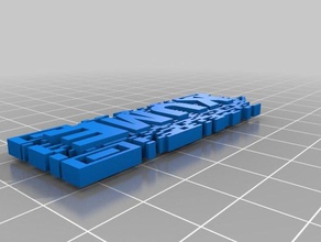 kume logotipo A impressão 3d 3d print model - Mito3D