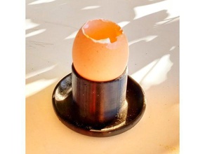 l'œuf de la coupe cuisine et salle à manger 3d print model - Mito3D