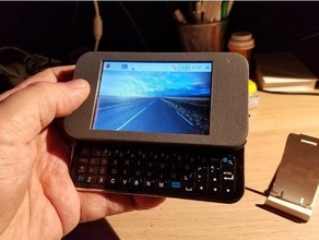 pi sıfır terminali durumunda bilgisayar raspberry 3d print model - Mito3D