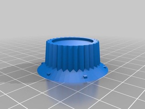 my customized knob electric heater replacement parts 3d print model - Mito3D